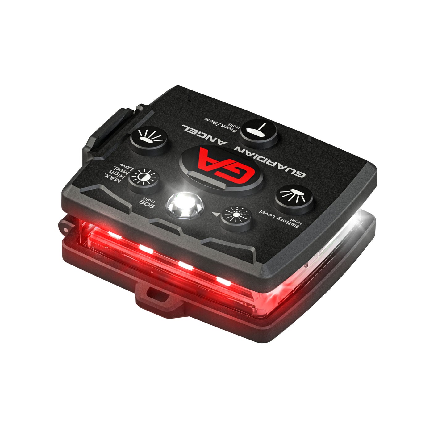 White/Red - Micro Series Safety Light