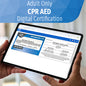 (G25) HSI Adult Only: CPR/AED Digital Certification Card (G2025)