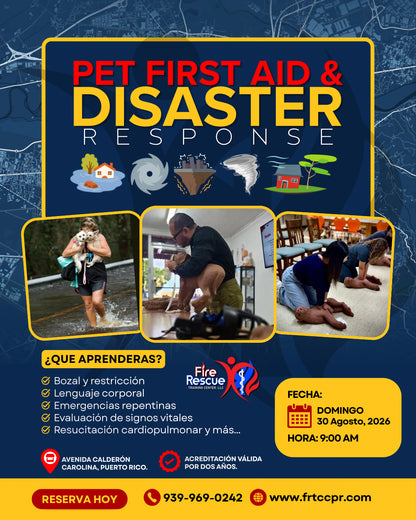 PET First Aid & Disaster Response