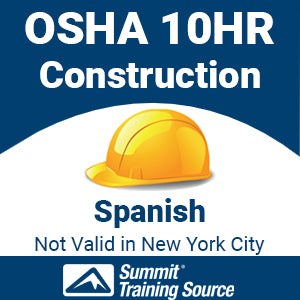 OSHA 10 Hr Construcción (Interactivo en línea) Español