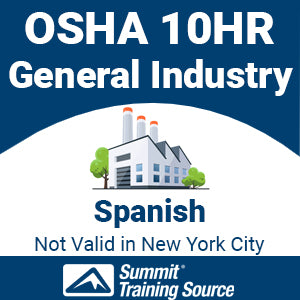 OSHA 10 Hr Industria General (Interactivo en línea) Español