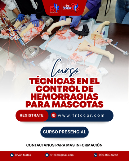 Técnicas en el Control de Hemorragias para Mascotas