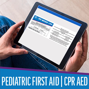 HSI Pediatric COMBO CPR/AED All Ages and Pediatric First Aid Digital Certification Card (G2020)