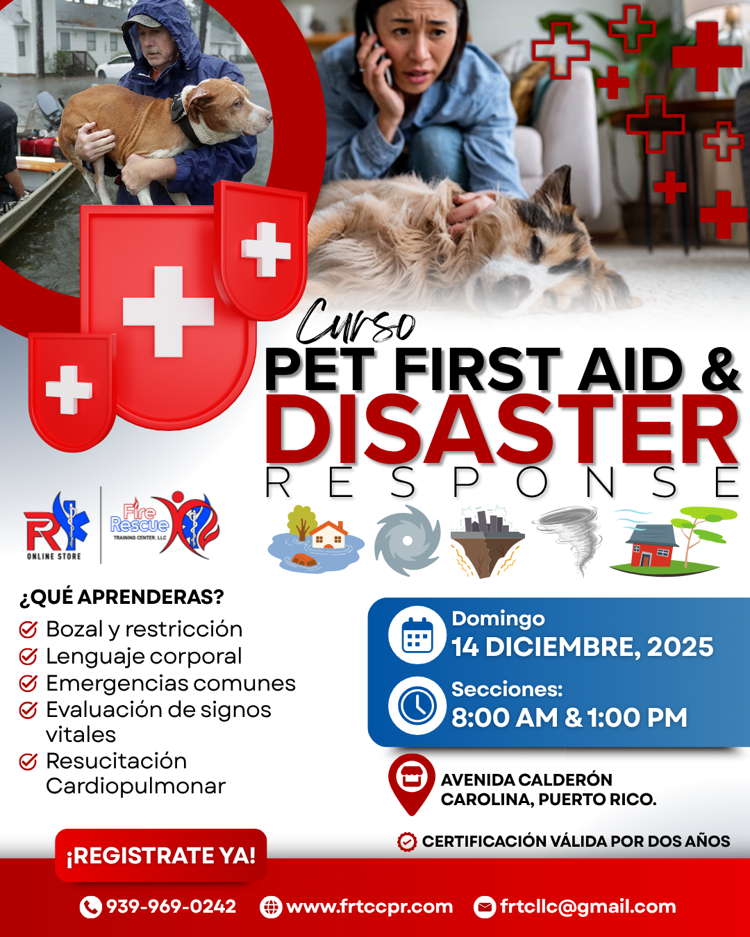 PET First Aid & Disaster Response