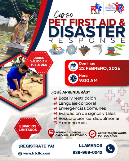PET First Aid & Disaster Response