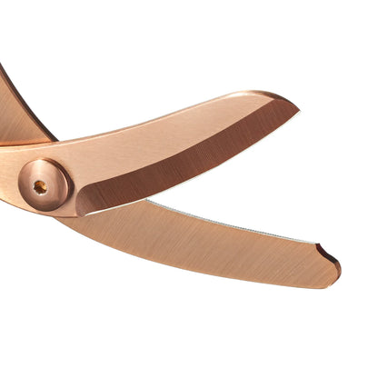 XShear Heavy Duty Trauma Shears White and Rose Gold