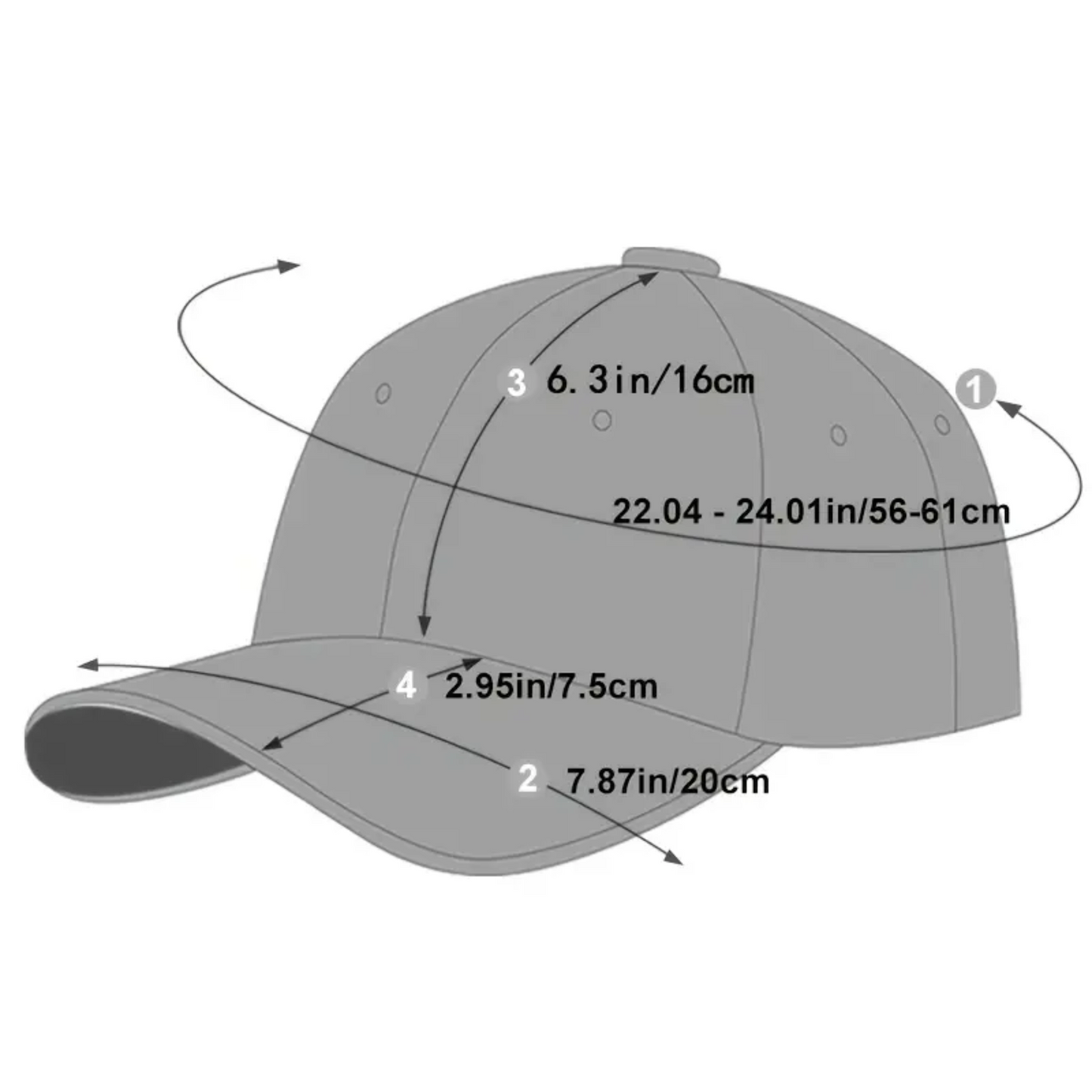 Gorra Gris Oscuro Camuflado